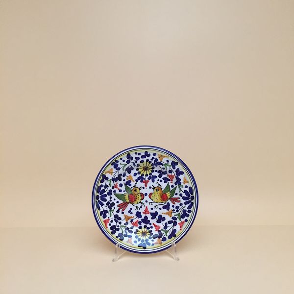 AC110 22 6 - Set of 6 dessert or fruit plates, diameter cm.22